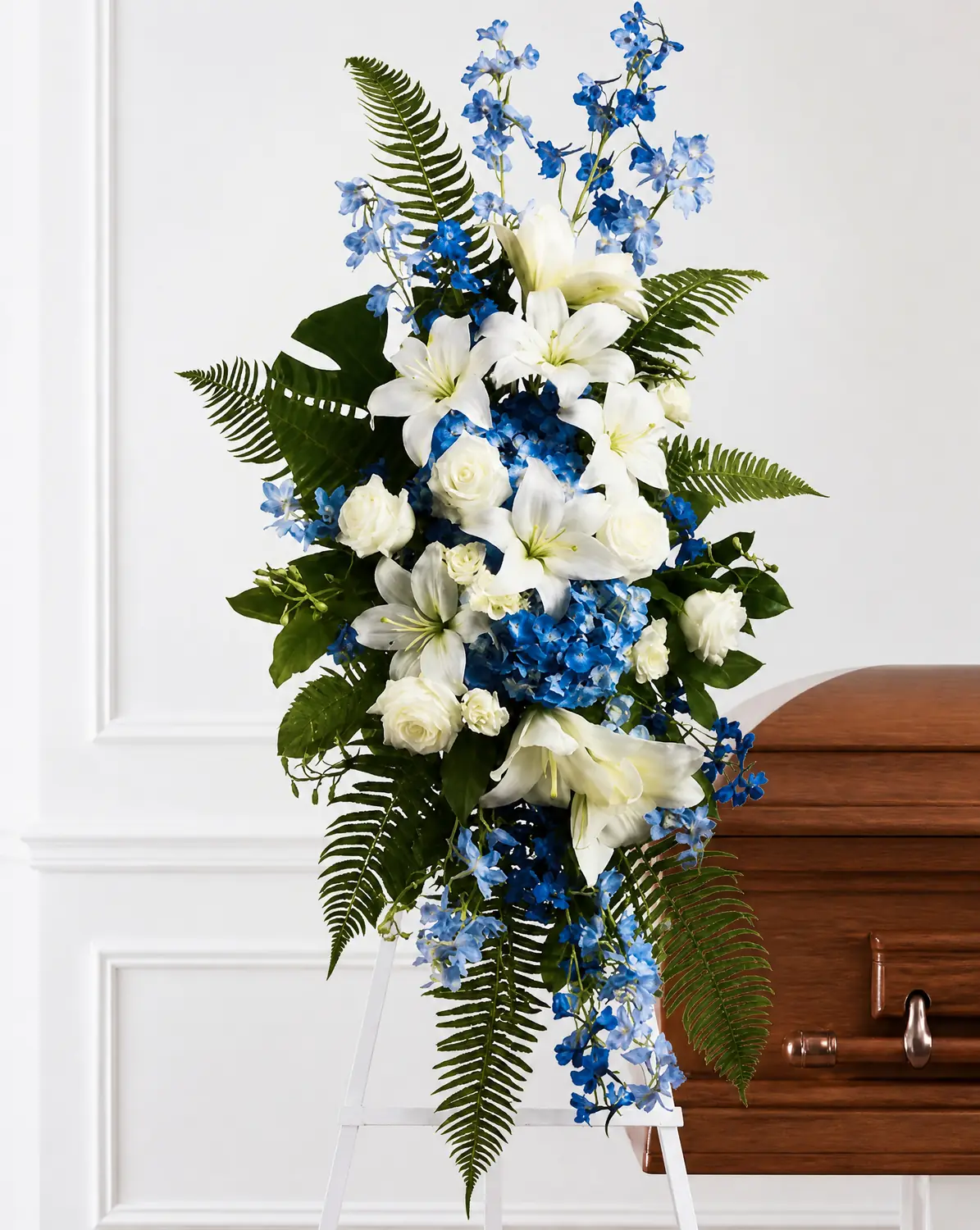 DFW Petals same-day flower delivery in Dallas–Fort Worth — Breezy Tribute Easel