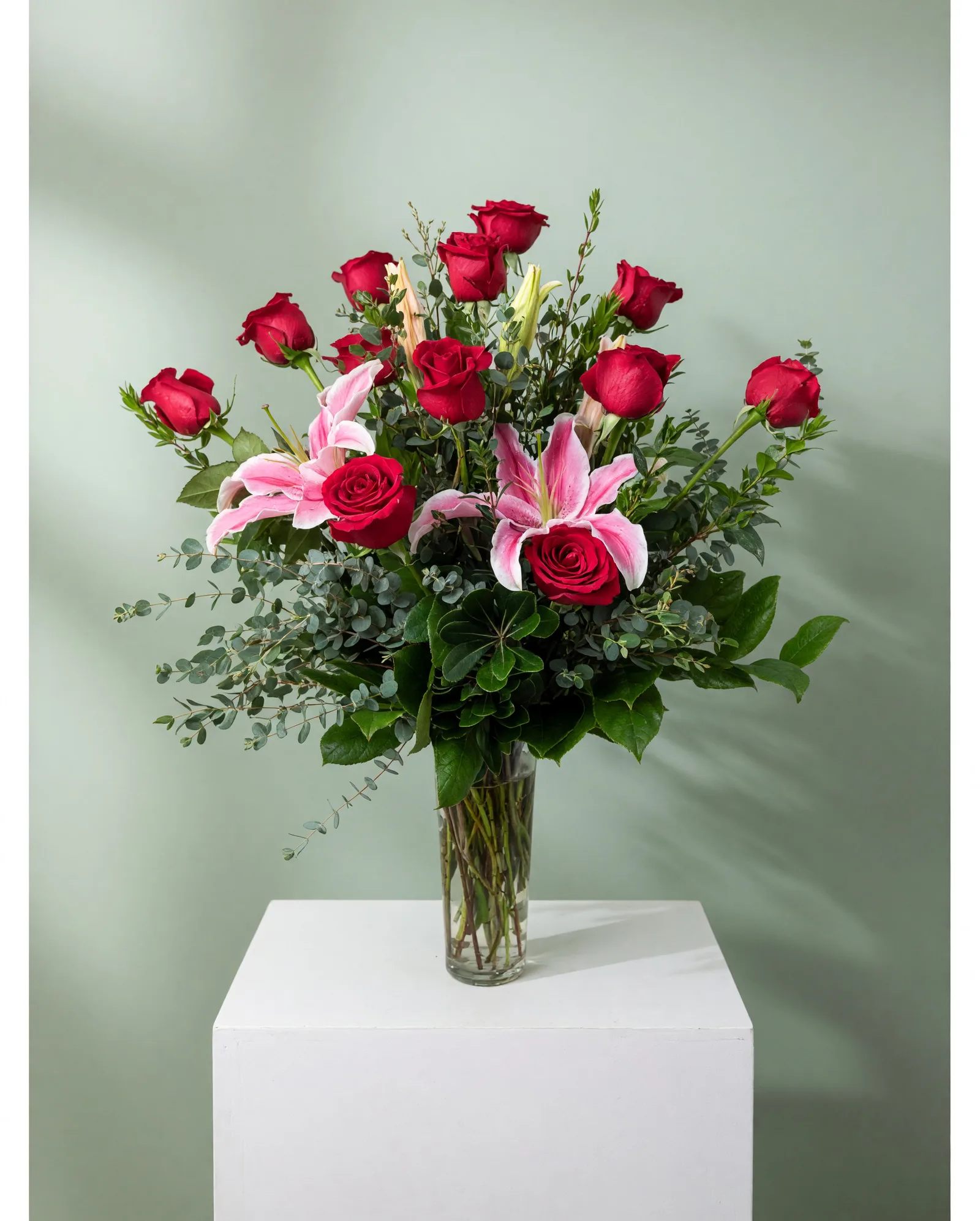 DFW Petals same-day flower delivery in Dallas–Fort Worth — Dozen Long Stem Red Roses
